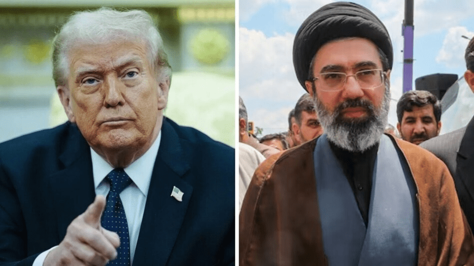 US President Donald Trump and an Iranian cleric - THEWILL NEWS MEDIA