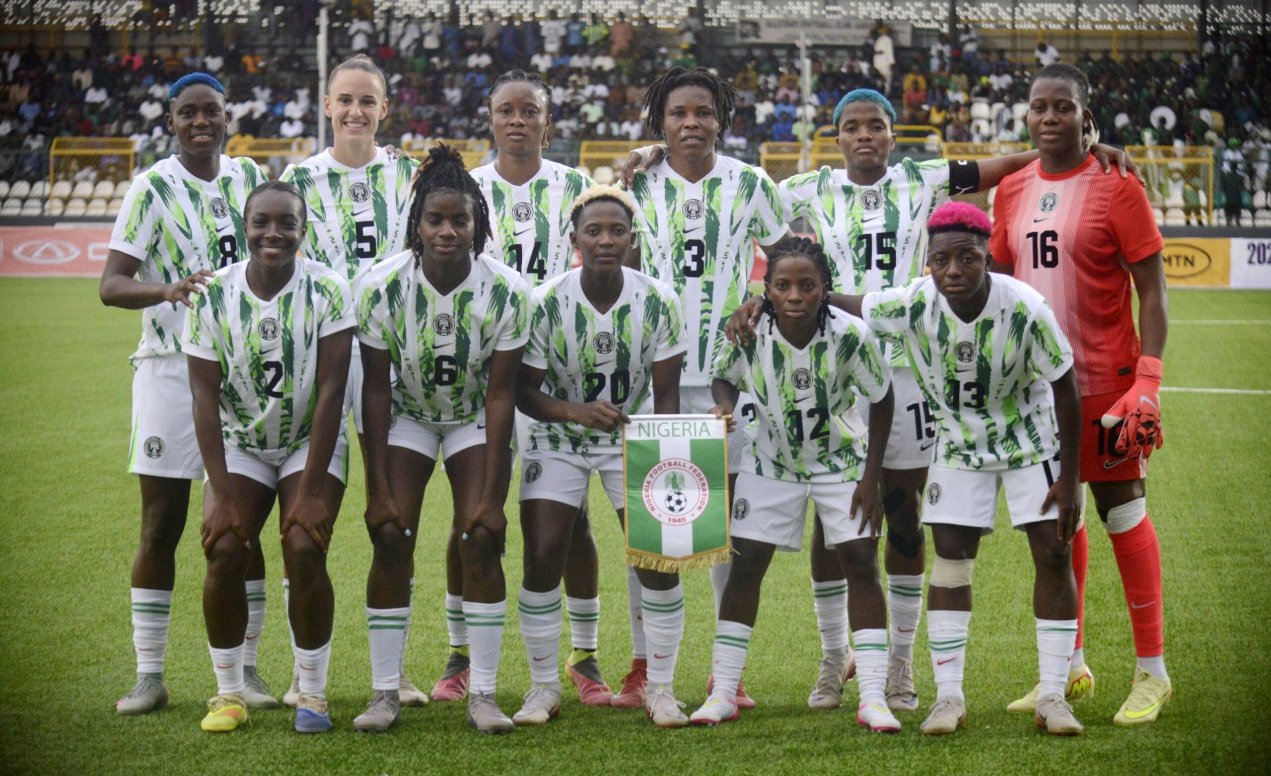Super Falcons. Copyright: xAdekunlexAjayix IMAGO - THEWILL NEWS MEDIA
