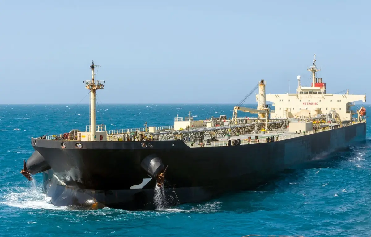 Commercial Crude Oil Tanker at Sea - THEWILL NEWS MEDIA Commercial Crude Oil Tanker at Sea