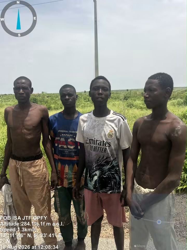 Five civilians rescued by troops of Operation FANSAN YAMMA - THEWILL NEWS MEDIA Five civilians rescued by troops of Operation FANSAN YAMMA
