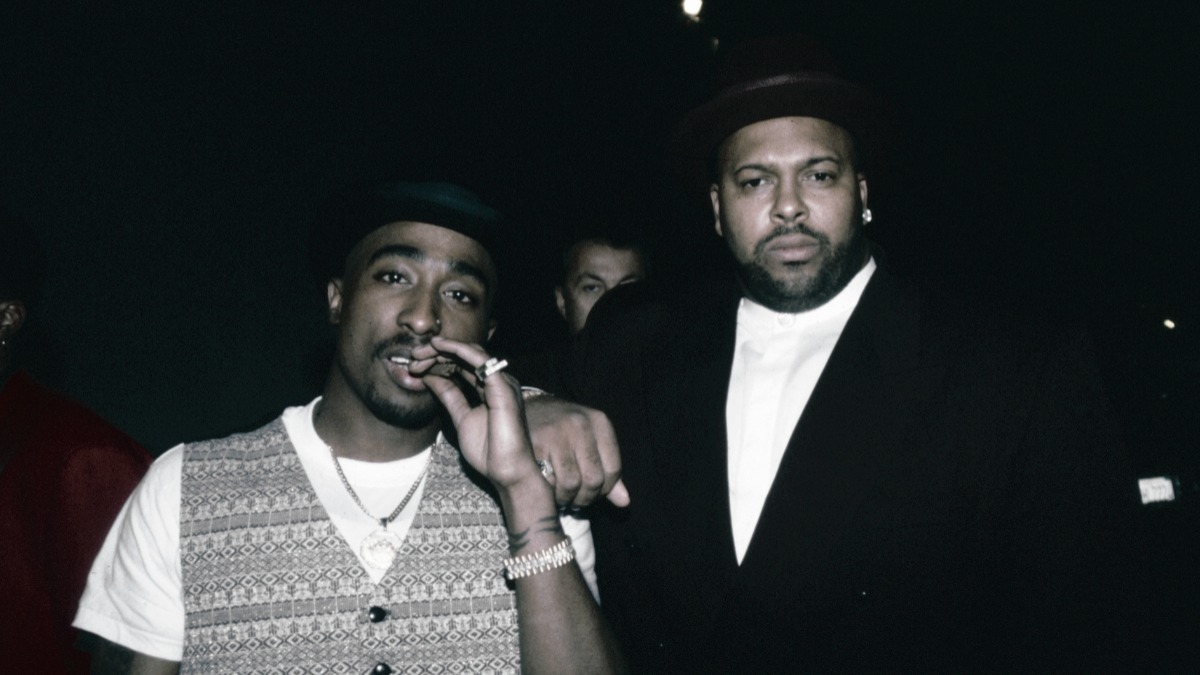 Suge Knight and Tupac