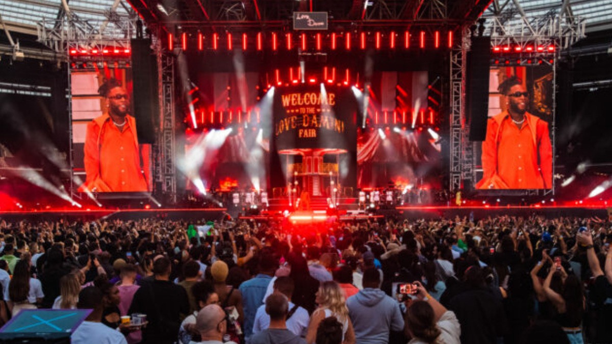 Burna Boy performs at London Stadium - THEWILL NEWS MEDIA
