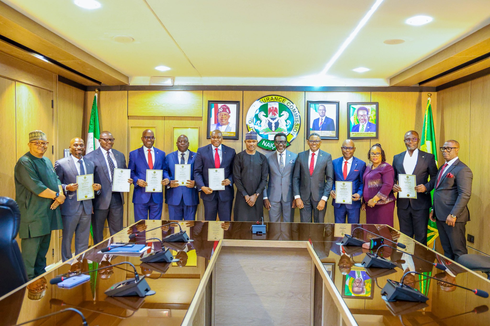 NAICOM COMMENCES ISSUANCE OF NEW LICENCE CERTIFICATES TO RECAPITALIZED COMPANIES, MARKING A NEW ERA FOR NIGERIA'S INSURANCE INDUSTRY - THEWILL NEWS MEDIA