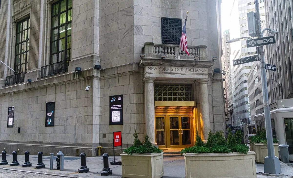 New York Stock Exchange Exterior Facade - THEWILL NEWS MEDIA New York Stock Exchange Exterior Facade