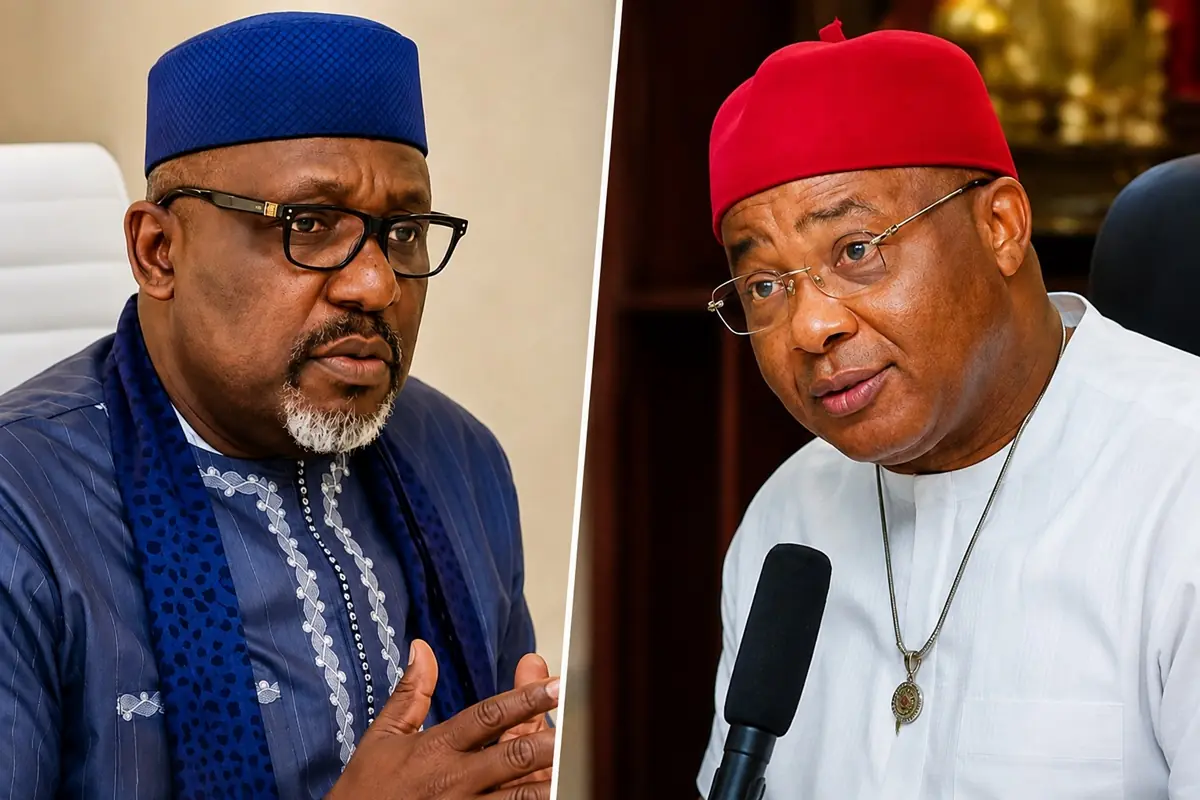 Okorocha and Uzodinma - THEWILL NEWS MEDIA Imo