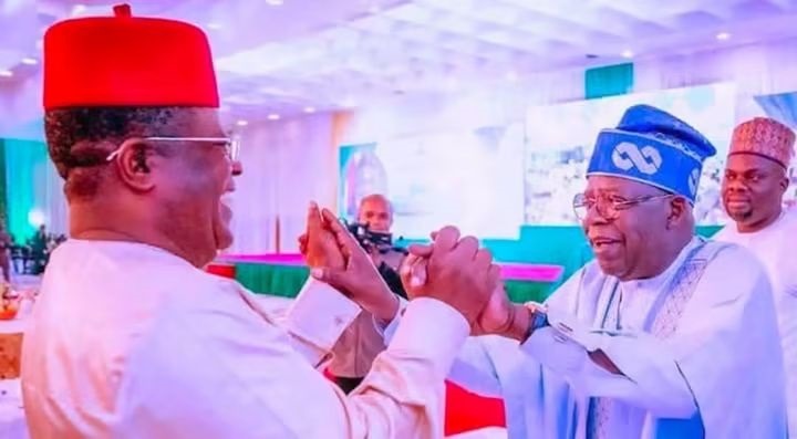 Tinubu and David Umahi - THEWILL NEWS MEDIA Tinubu and David Umahi