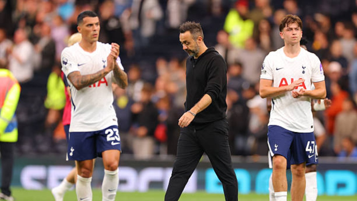 Tottenham Hotspur Manager Roberto De Zerbi - THEWILL NEWS MEDIA Tottenham Hotspur Manager Roberto De Zerbi