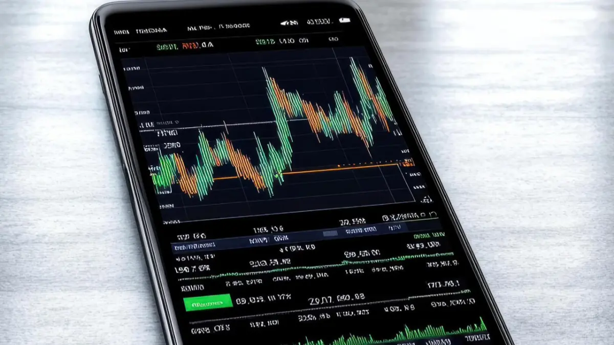 smartphone displaying a cryptocurrency trading app - THEWILL NEWS MEDIA smartphone displaying a cryptocurrency trading app. Photo credit: Shutterstock