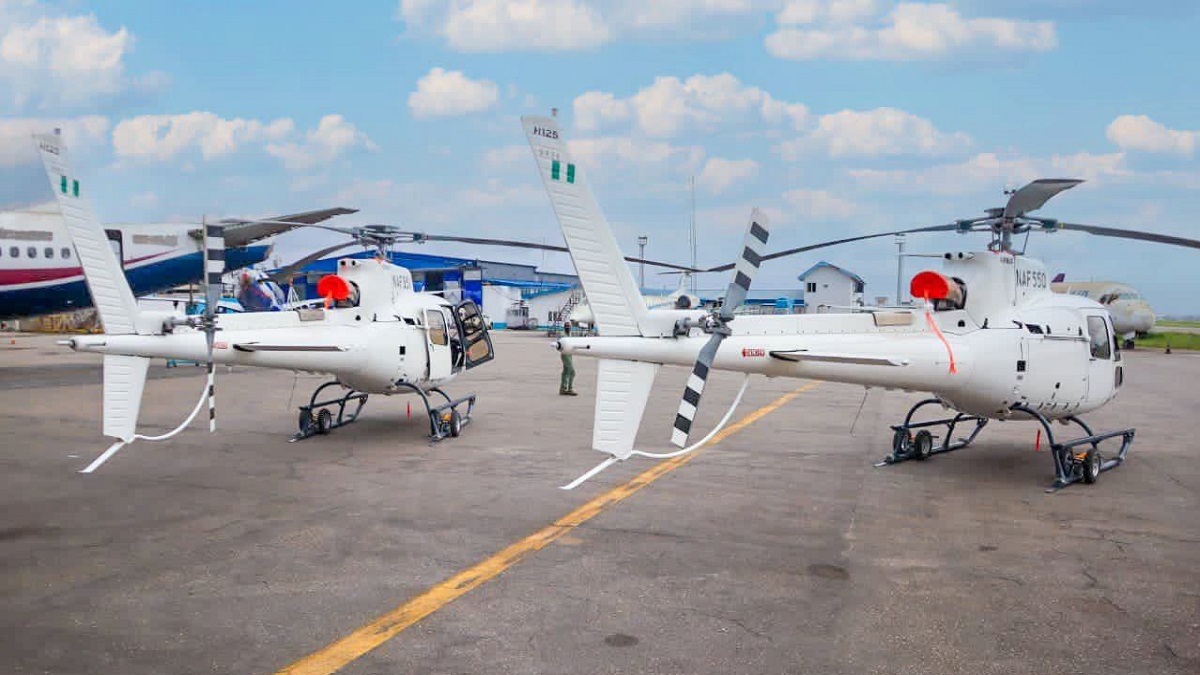 NAF helicopters in Lagos - THEWILL NEWS MEDIA NAF