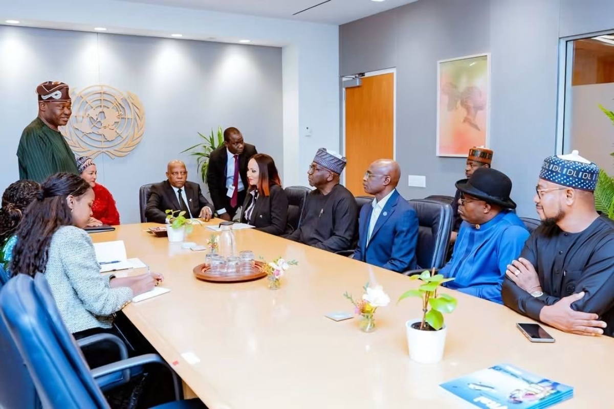 Amina Mohammed with Nigerian Delegates at UNGA - THEWILL NEWS MEDIA Amina Mohammed with Nigerian Delegates at UNGA