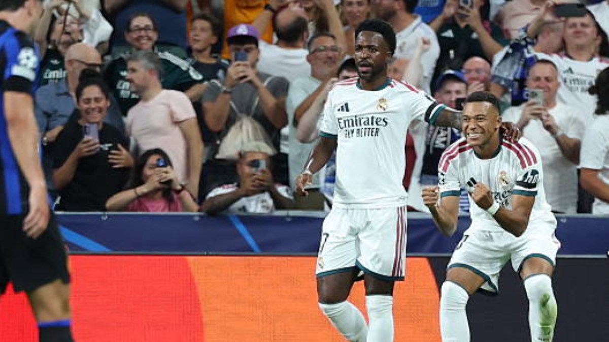 Kylian Mbappe and Vinicious Junior - THEWILL NEWS MEDIA Kylian Mbappe and Vinicious Junior