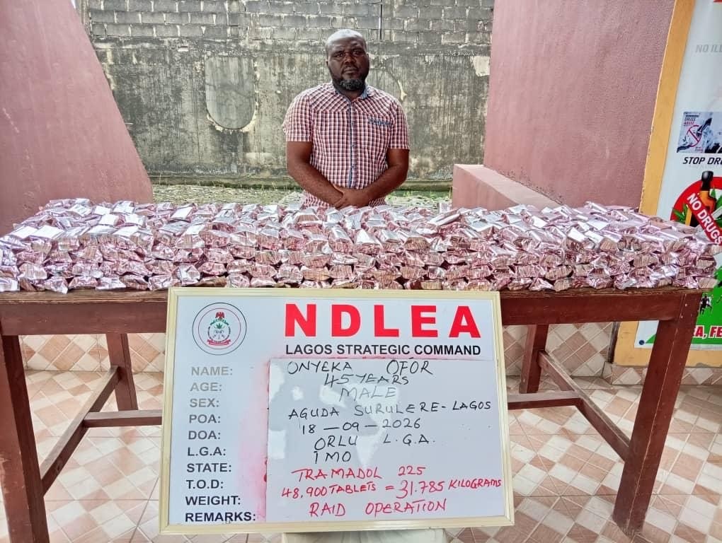 NDLEA arrest - THEWILL NEWS MEDIA NDLEA