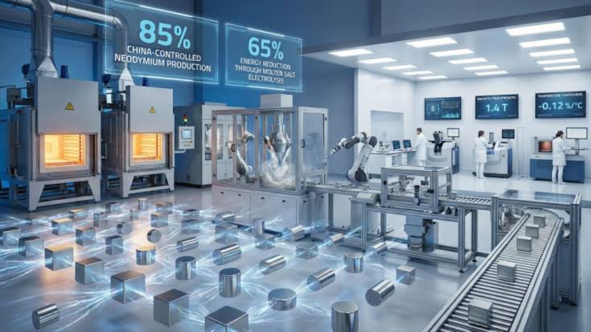 Rare earth magnet processing facility - THEWILL NEWS MEDIA Rare earth magnet processing facility