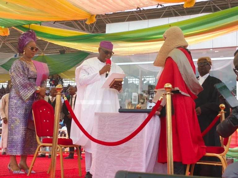 Oyebanji sworn in as Ekiti governor for second term - THEWILL NEWS MEDIA Governor