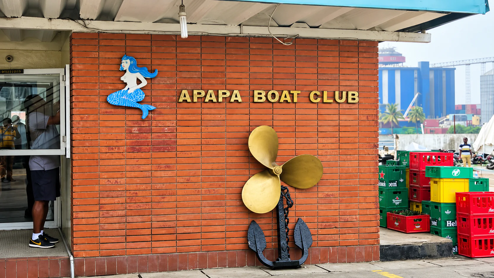 Apapa Boat Club Entrance Wall - THEWILL NEWS MEDIA Apapa Boat Club
