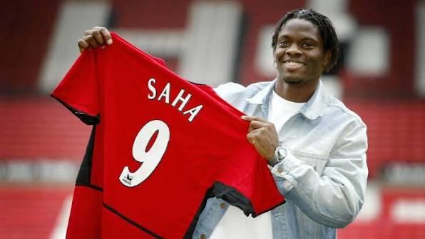 Former Manchester United striker Louis Saha - THEWILL NEWS MEDIA Saha