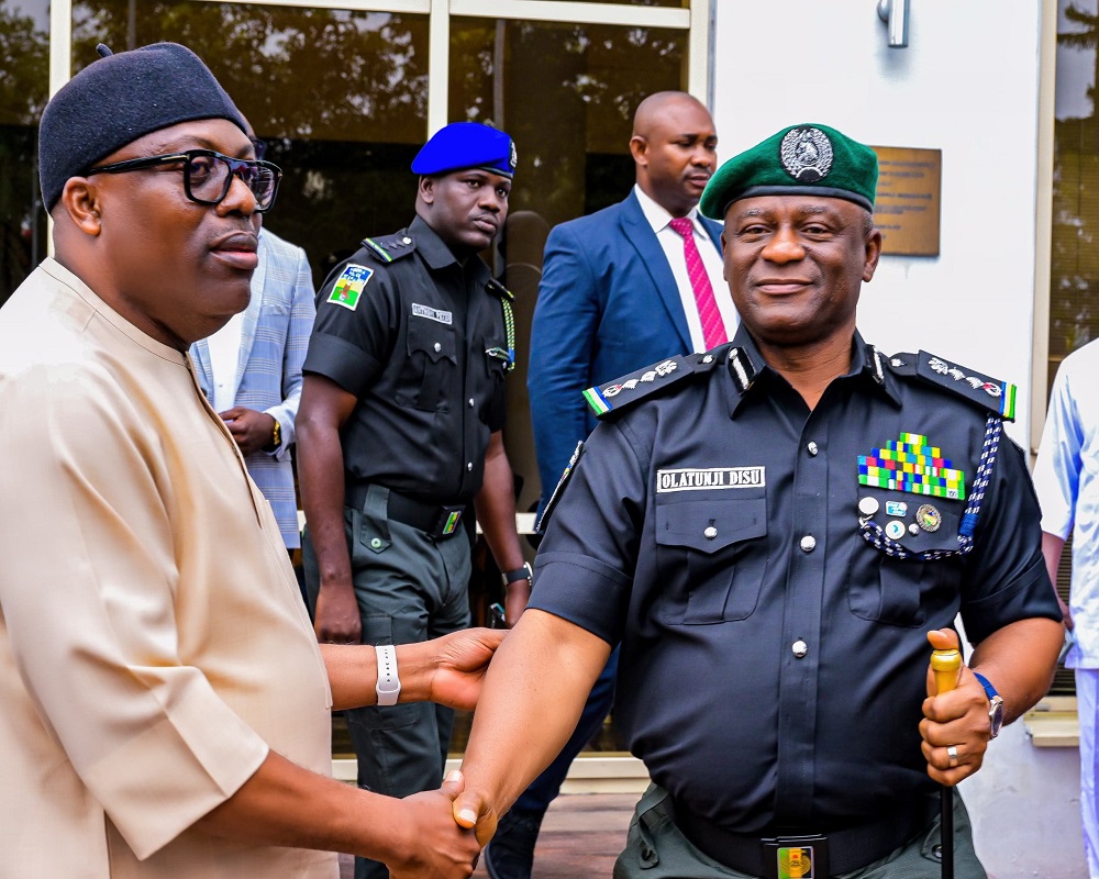 Fubara and IGP Tunji Disu - THEWILL NEWS MEDIA Fubara