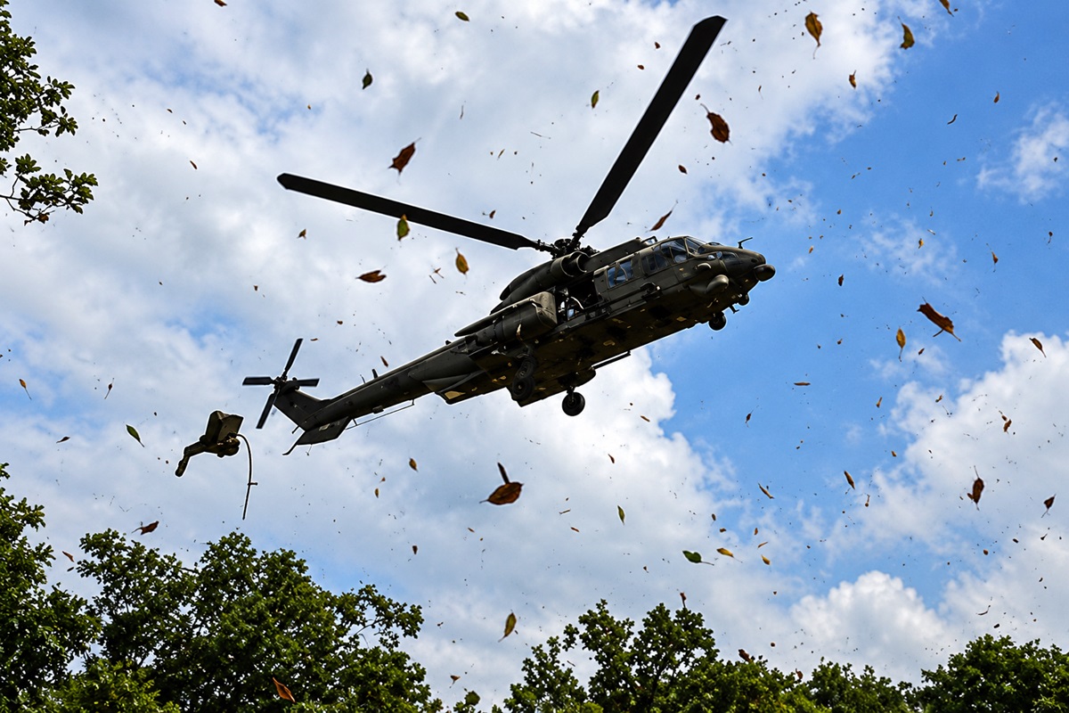 Military Helicopter - THEWILL NEWS MEDIA Tinubu