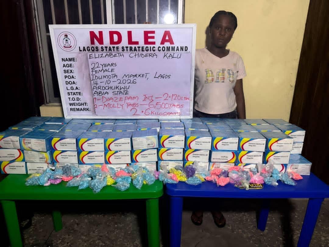 NDLEA arrest in Lagos - THEWILL NEWS MEDIA NDLEA