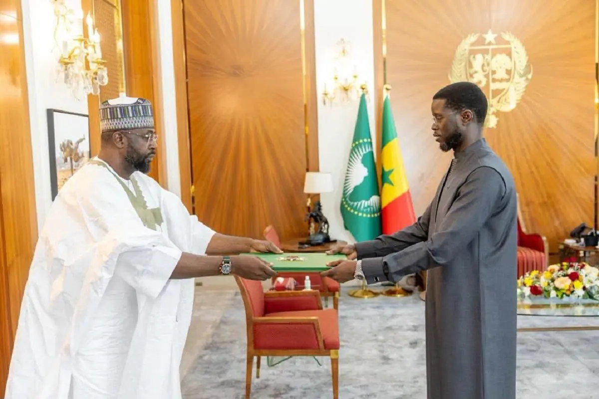 Nigeria, Senegal Move To Deepen Security, Trade Ties As Tinubu’s Envoy Presents Credentials