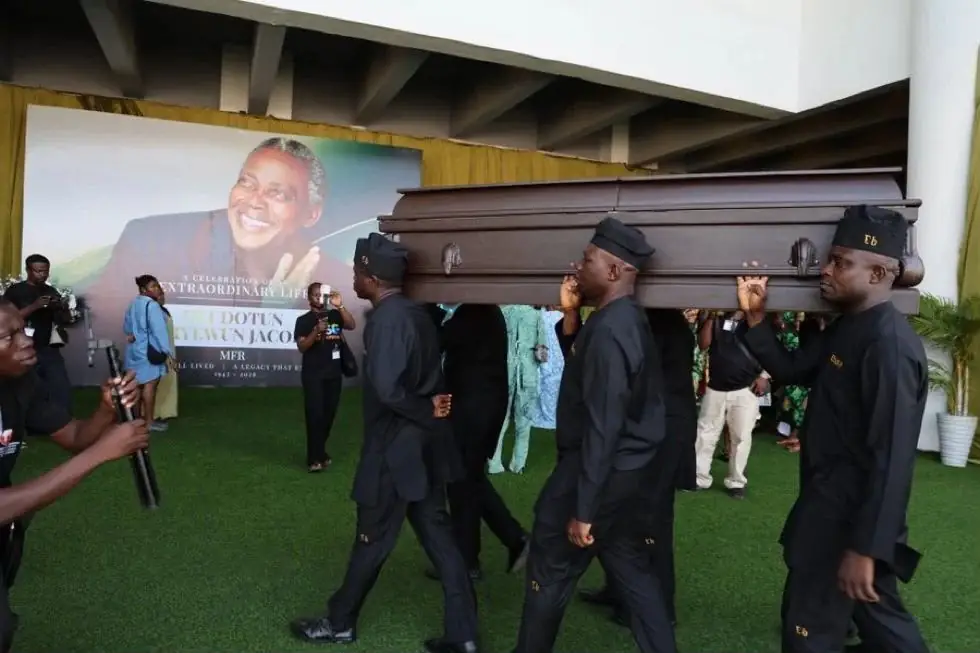 Olu Jacobs funeral - THEWILL NEWS MEDIA Olu Jacobs