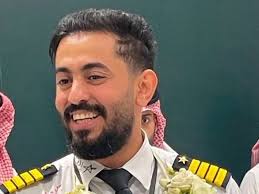 Saudia pilot Captain Hamoud Ali Al-Kalthami - THEWILL NEWS MEDIA Airport
