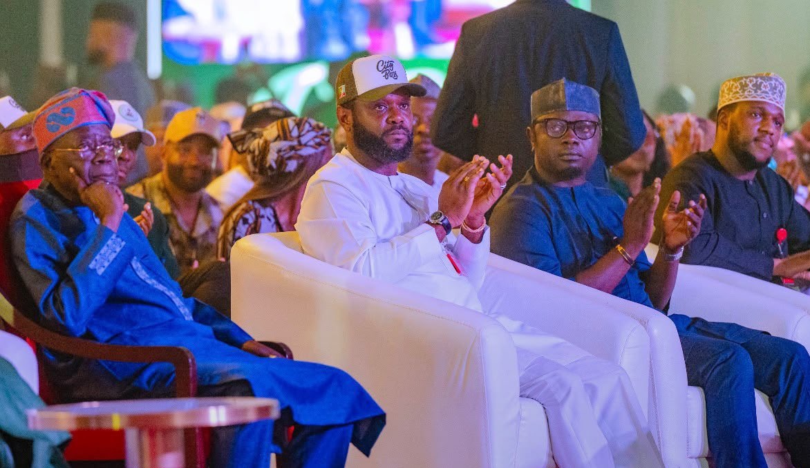Tinubu and son Seyi - THEWILL NEWS MEDIA Tinubu