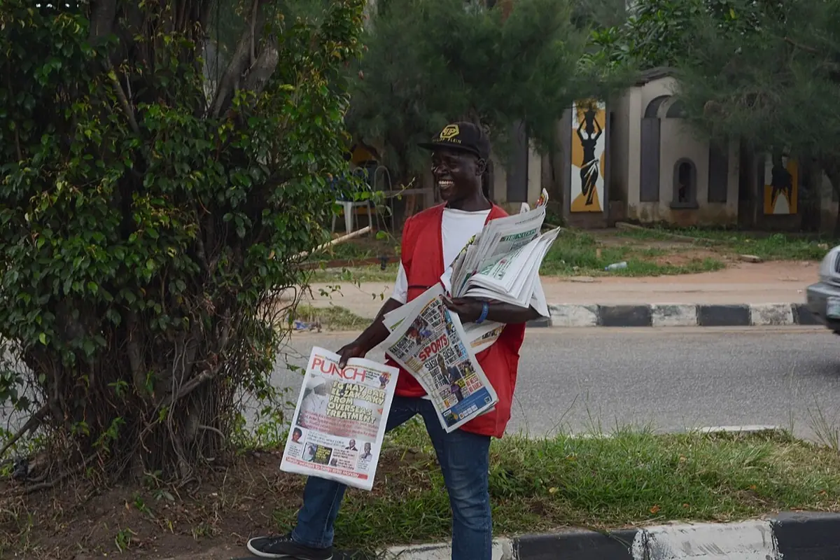 newspaper seller - THEWILL NEWS MEDIA